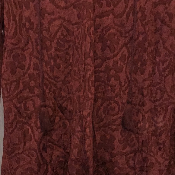 Lucky Brand semi sheer long sleeve blouse size small - Picture 3 of 15